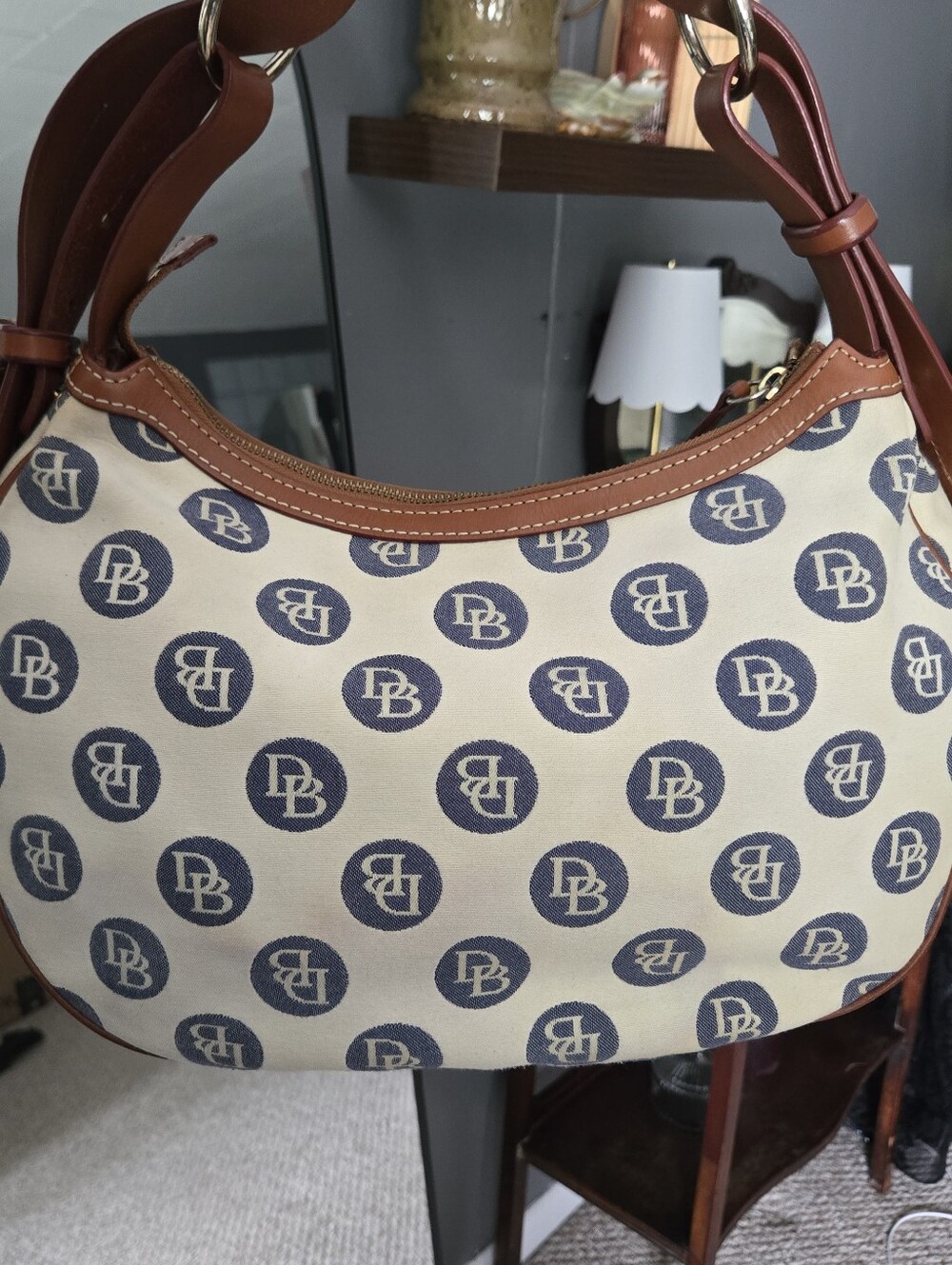 Dooney & Bourke Medallions Circle Hobo Shoulder Bag - Picture 4 of 11